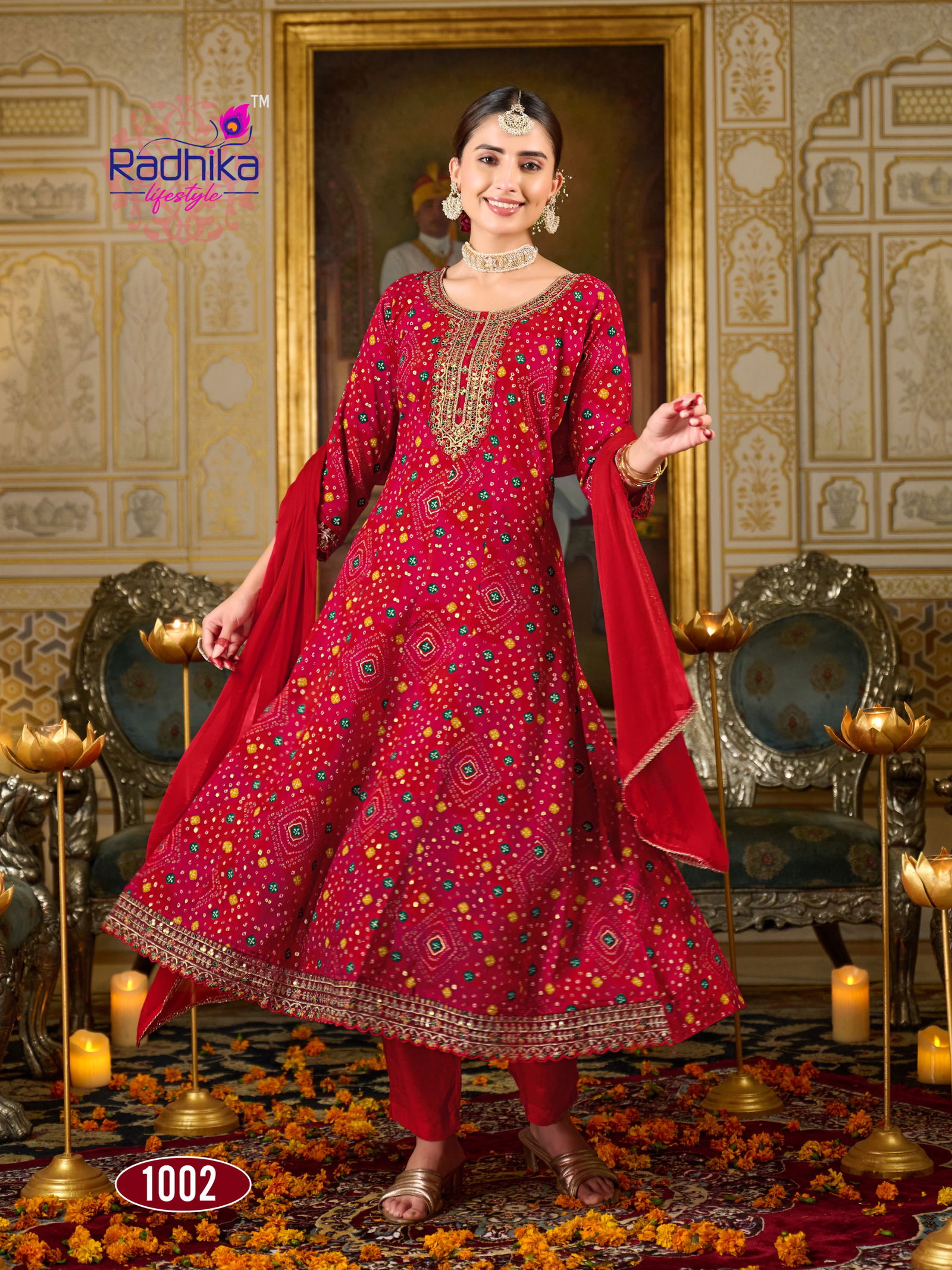 Prasang Vol 1 By Radhika Rayon Foil Printed Kurti With Dupatta Wholesale Online 